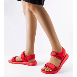 Sandali sportivi rossi Big Star HH274A027 rosso 1
