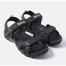 Big Star HH174327 sandali sportivi neri nero 1