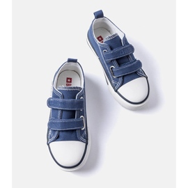 Sneakers da bambino blu navy Big Star KK374081 2