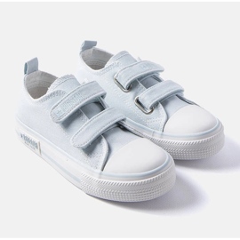 Sneakers da bambino blu Big Star KK374084 1