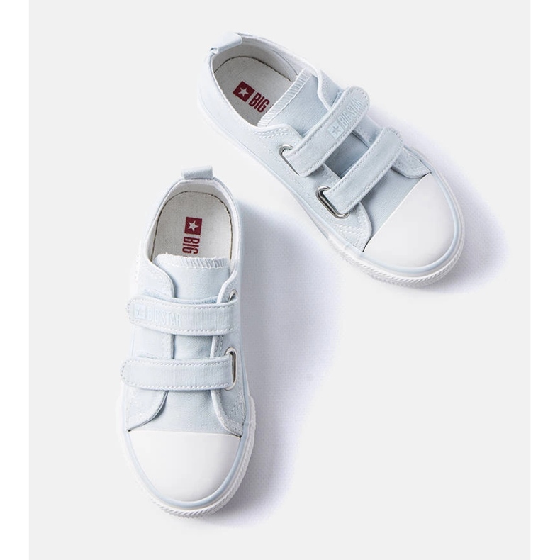 Sneakers da bambino blu Big Star KK374084 2