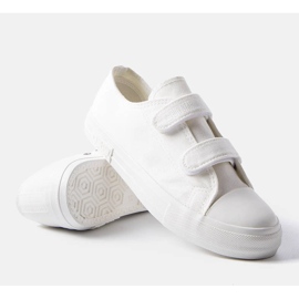 Sneakers da bambino Big Star bianche KK374086 bianco 2