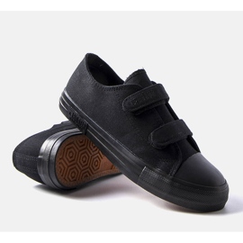 Sneakers nere da bambino Big Star KK374087 nero 2