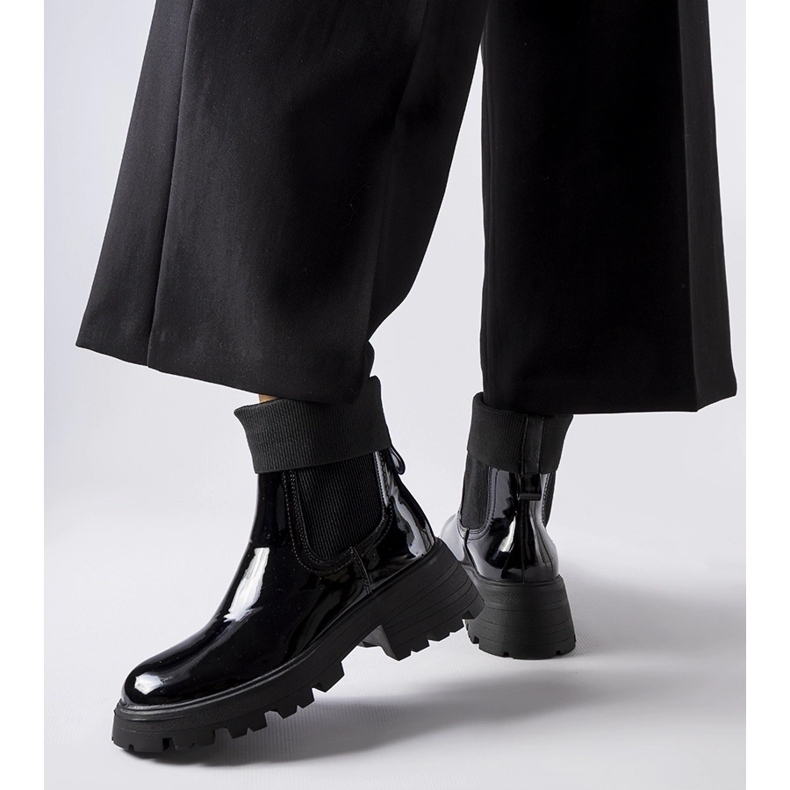 Stivali da lavoro slip-on Breolungi neri nero 1