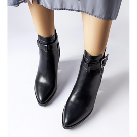 Stivaletti neri con tacco alto di Whitman nero 1