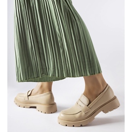 Mocassini eleganti Puccianiello beige 1