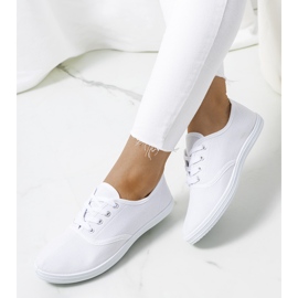 Sneakers bianche da donna Snicki bianco 1