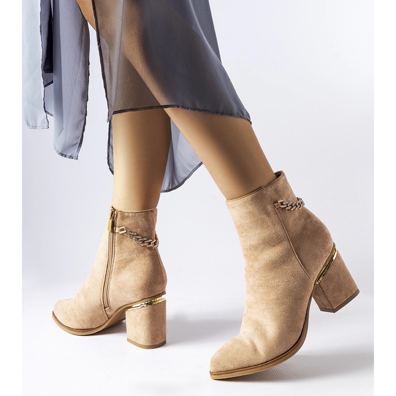 Stivaletti beige di Hiney 1