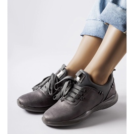 Sneakers slip-on grigie di Anatole grigio 1