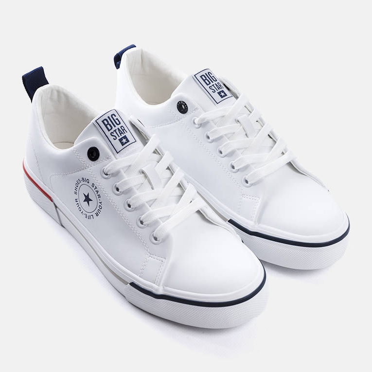Sneakers Big Star LL174209 bianche bianca 1