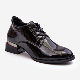 Vinceza Scarpe da donna in vernice, Banosa Nero 1