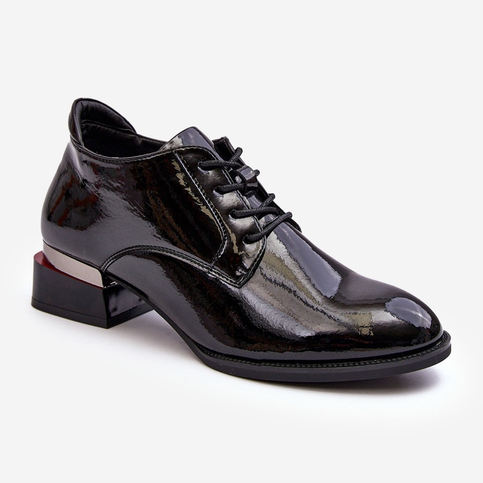 Vinceza Scarpe da donna in vernice, Banosa Nero 1