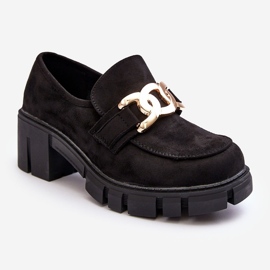 Vinceza Scarpe Da Donna In Camoscio Con Decorazione, Rullene Nere nero 1