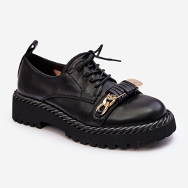 S.Barski Scarpe in pelle da donna D&amp;A MR870-80 Nere nero 2