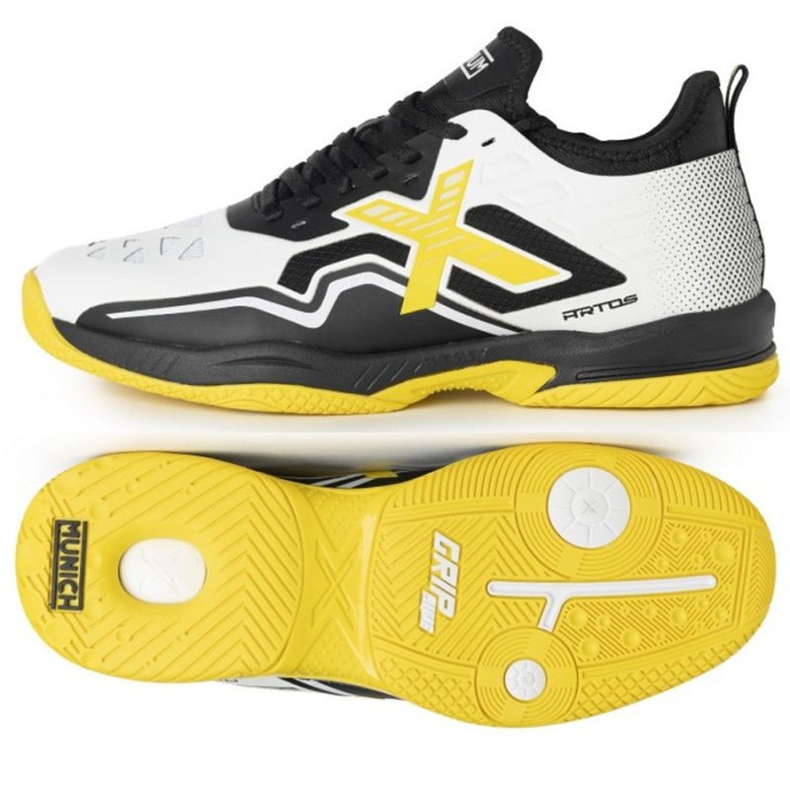 Munich Scarpe da pallamano Monaco Artos M 4044102 bianco 1