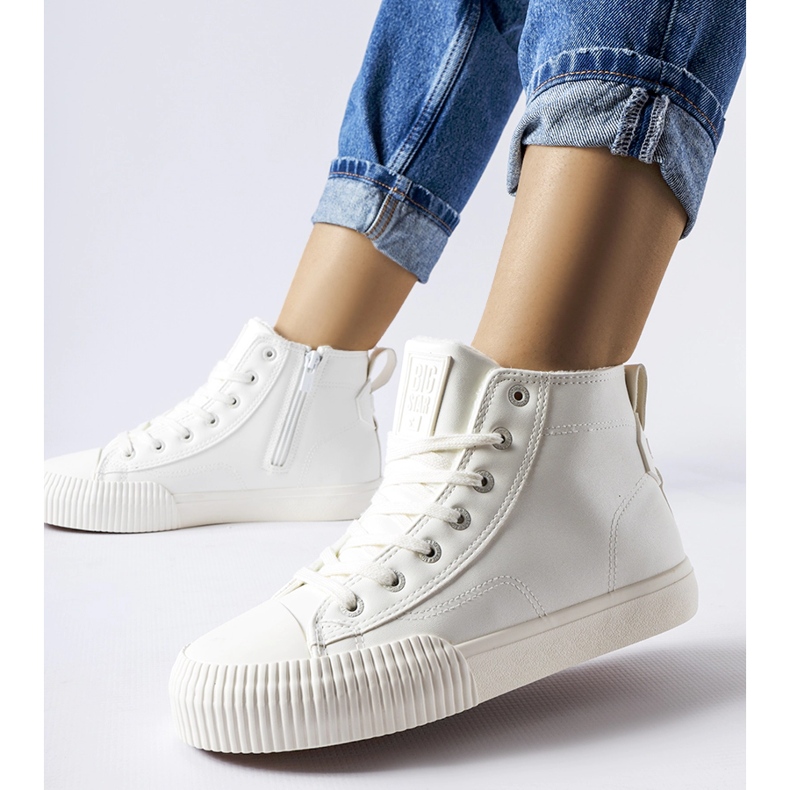 Sneakers bianche isolanti Big Star MM274017 bianco 1