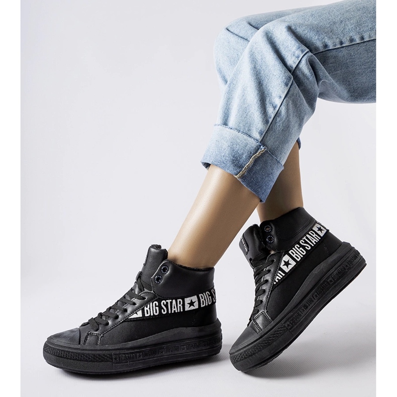 Sneakers isolanti nere Big Star MM274010 nero 1