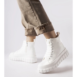 Sneakers bianche isolanti Big Star MM274624 bianca 1