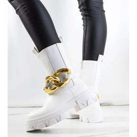 Stivali bianchi di Croydon bianco 1