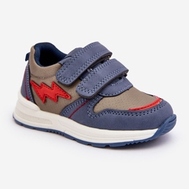 News Scarpe sportive con velcro per bambini Blu Hemmani 1