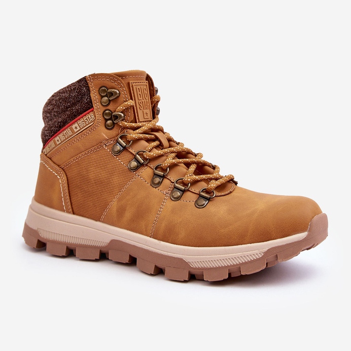 Scarpe da trekking da uomo Big Star KK174217 Cammello marrone 1