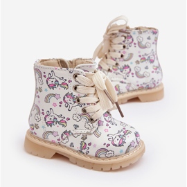 Stivaletti isolanti per bambini con cerniera, Beige Dolida 1