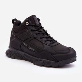 Scarponi da trekking isolati da uomo neri Big Star MM174164 nero 1