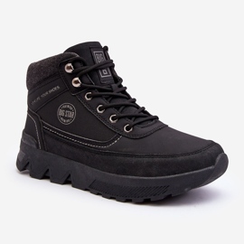 Scarpe da Trekking da Uomo Nere Big Star MM174016 nero 1
