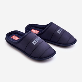 Pantofole classiche blu navy da uomo Big Star KK174360 2