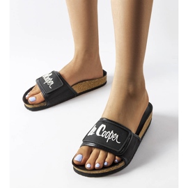 Ciabatte nere Lee Cooper LCW-22-35-1189L nero 1