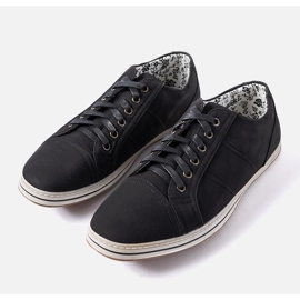 Inna Sneakers eleganti da uomo Brianza nere nero 1