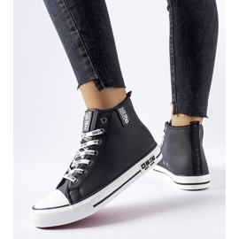 Scarpe da ginnastica isolanti nere Big Star KK274598 nero 1