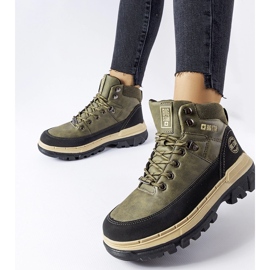 Scarpe giovanili verdi Big Star KK274220 verde 1