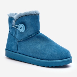 PS1 Doposci da donna isolanti con decorazione, blu Siriol 1