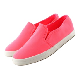 Materiale sneakers slip-on 1-98 ROSE- Rosso rosa 1