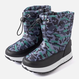 Doposci neri e grigi Big Star KK374238 nero 1