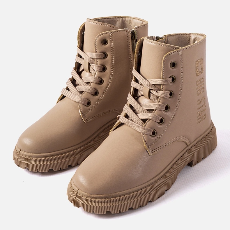 Stivali isolanti beige Big Star MM374154 1
