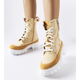 Stivali Crispiero isolanti beige 2