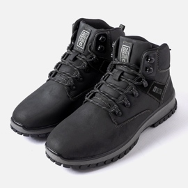 Stivali neri da uomo Big Star MM174019 nero 1