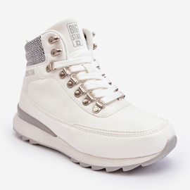 Scarpe da trekking stringate Trapper bianche Big Star MM274675 bianco 1