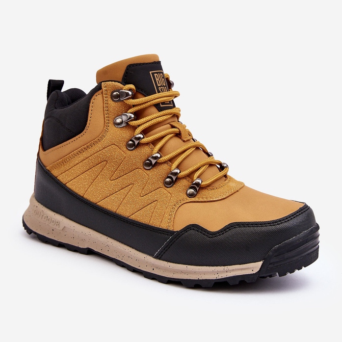 Scarpe da trekking isolate da donna Camel Big Star MM274479 marrone 1