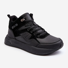 Scarpe sportive da uomo isolate nere Big Star MM174161 nero 1