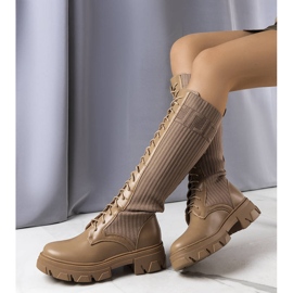 BM Stivali stringati marroni di Montis marrone 1