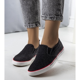 Sneakers nere da donna Ryza nero 1