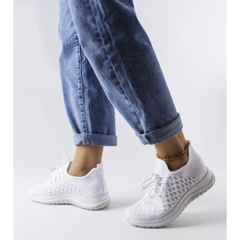 Sneaker sportiva Dunes bianca 1