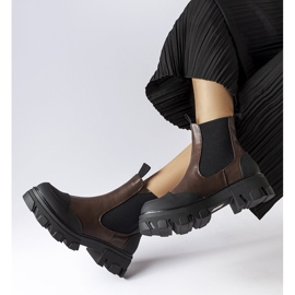 Stivaletti marrone scuro di Sibyla 1