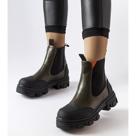 Stivali slip-on verdi di Sibyla verde 1