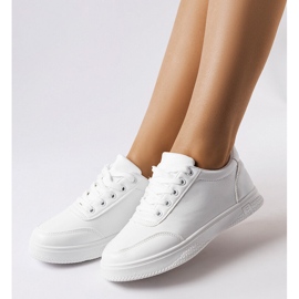 Sneakers sportive bianche Donato bianca 1