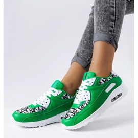 Sneaker sportiva Brattiro verde 1