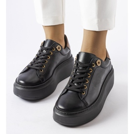 Francesina beige LS5379 Tortora nero 2